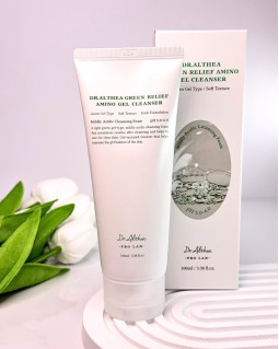 FEUCHTIGKEITSSPENDENDES GEL ZUR TIEFENREINIGUNG DR.ALTHEA | GREEN RELIEF AMINO GEL CLEANSER -100 ml