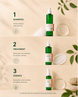 Sebumregulierendes Shampoo für fettige Kopfhaut APOTHE | CCV Program Shampoo - 300 ml