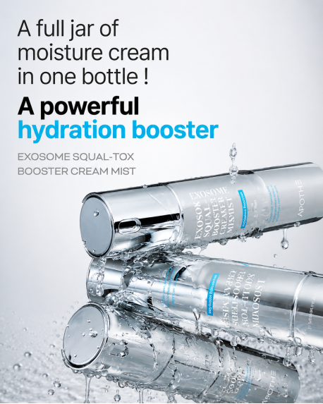 Aufbauender Creme-Mist mit Exosomen für Hautkomfort APOTHE | Exosome Squal-Tox Booster Cream Mist - 100 ml