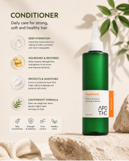 Pflegende Haarpflege für Feuchtigkeit und Regeneration APOTHE | CCV Program Treatmen - 200 ml