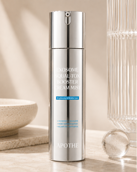 Aufbauender Creme-Mist mit Exosomen für Hautkomfort APOTHE | Exosome Squal-Tox Booster Cream Mist - 100 ml
