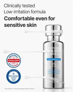 Aufbauendes Ampullenserum mit Exosomen APOTHE | Exosome Squal-Tox 3% Ampoule - 30 ml
