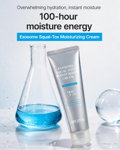 Aufbauende und feuchtigkeitsspendende Creme mit Exosomen APOTHE | Exosome Squal-Tox Moisturizing Cream - 50 ml