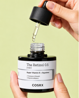 RETINOL 0,5 MIT VITAMIN E COSRX | The Retinol 0.5 Oil - Ölserum mit Retinol 