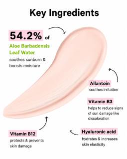 FEUCHTIGKEITSSPENDENDE SONNENSCHUTZCREME FÜR DAS GESICHT COSRX | Aloe Aqua Tone-UP SPF 50 PA++++ - 50 ml