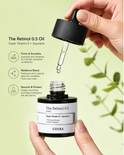 RETINOL 0,5 MIT VITAMIN E COSRX | The Retinol 0.5 Oil - Ölserum mit Retinol 