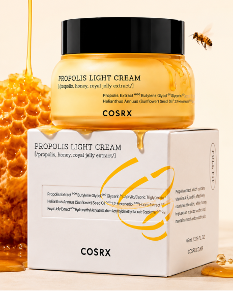 NÄHRSTOFFREICHE LEICHTE CREME MIT PROPOLIS COSRX | Full Fit Propolis Light Cream - 65 ml