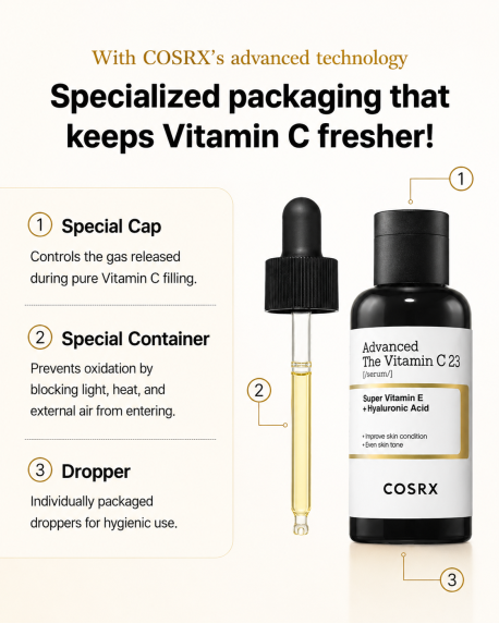 SERUM MIT 23 % VITAMIN C COSRX | THE VITAMIN C 23% SERUM