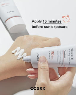 FEUCHTIGKEITSSPENDENDE SONNENCREME COSRX|Vitamin E Vitalizing Sunscreen SPF50+ PA++++ 50 ml