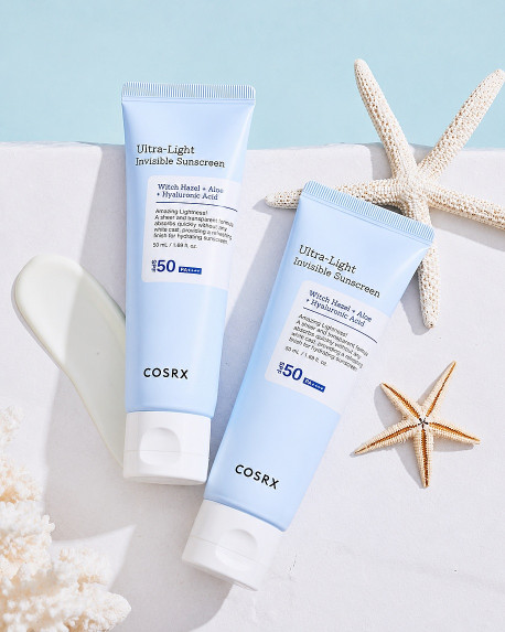 ULTRALEICHTE SONNENSCHUTZCREME SPF50 PA++++ COSRX | Ultra-Light Invisible Sunscreen SPF50 PA++++  - 50 ml 