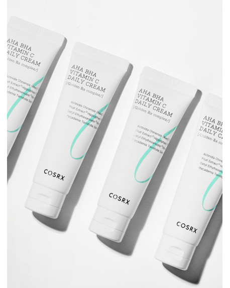 CREME MIT SÄUREN UND VITAMIN C ZUR HAUTERNEUERUNG COSRX | Refresh AHA BHA Vitamin C Daily Cream – 50 ml