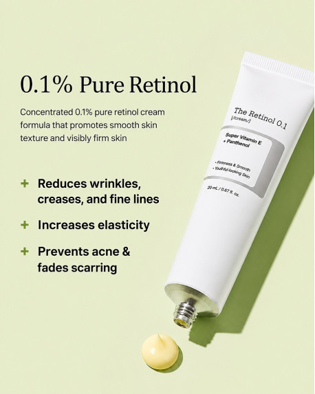 NACHTCREME MIT RETINOL COSRX | The Retinol 0.1 Cream - 20 ml