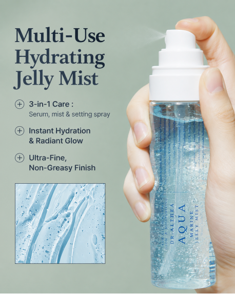 Feuchtigkeitsspendender Marine Jelly Mist für das Gesicht DR. ALTHEA | Aqua Marine Jelly Mist – 100 ml
