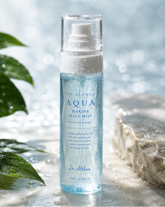Feuchtigkeitsspendender Marine Jelly Mist für das Gesicht DR. ALTHEA | Aqua Marine Jelly Mist – 100 ml
