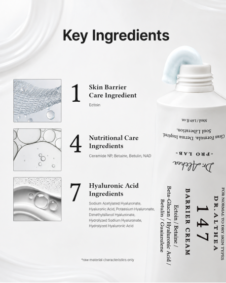 BERUHIGENDE UND REGENERIERENDE GESICHTSCREME DR.ALTHEA | Pro Lab 147 Barrier Cream - 50 ml