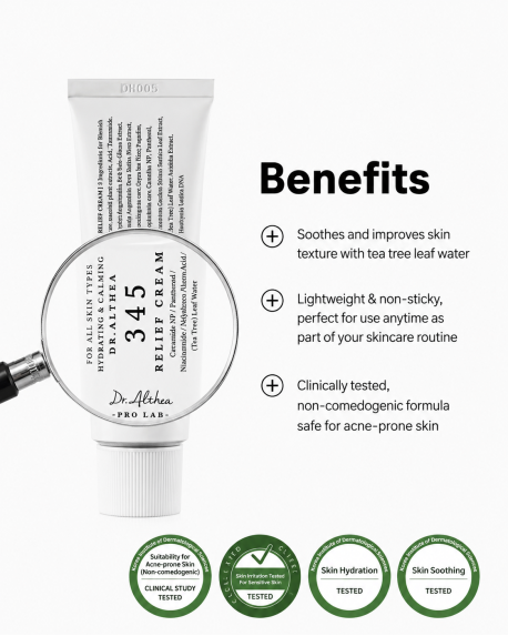 BARRIERECREME 345 DR. ALTHEA | RELIEF CREAM 345 - 15 ml