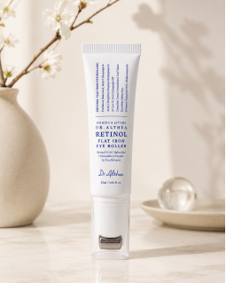 Retinol-Augencreme mit Roll-On-Applikator DR. ALTHEA | Retinol Flat Iron Eye Roller - 25 ml