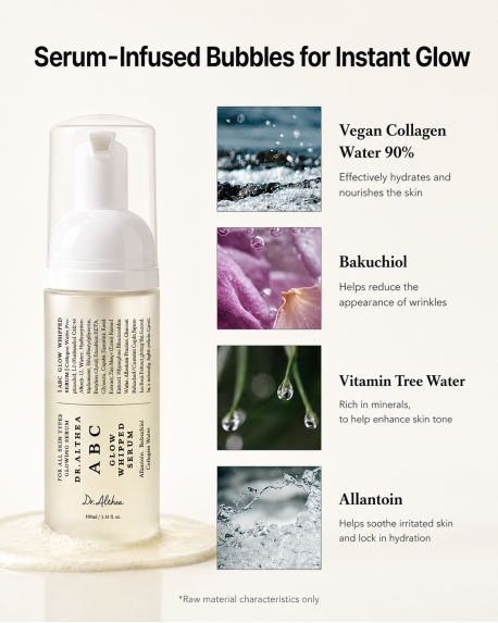 Feuchtigkeitsspendendes Whipped-Serum für strahlende Haut DR. ALTHEA | ABC Glow Whipped Serum - 100 ml