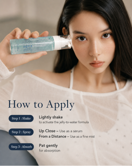 Feuchtigkeitsspendender Marine Jelly Mist für das Gesicht DR. ALTHEA | Aqua Marine Jelly Mist – 100 ml