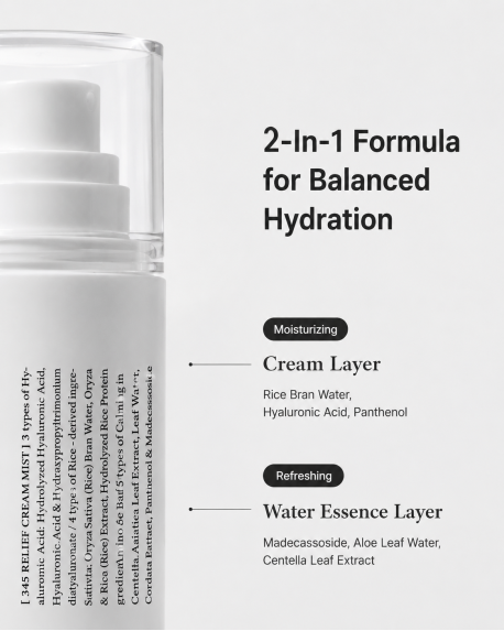 Aufbauender Creme-Mist DR. ALTHEA | 345 Relief Cream Mist – 100 ml