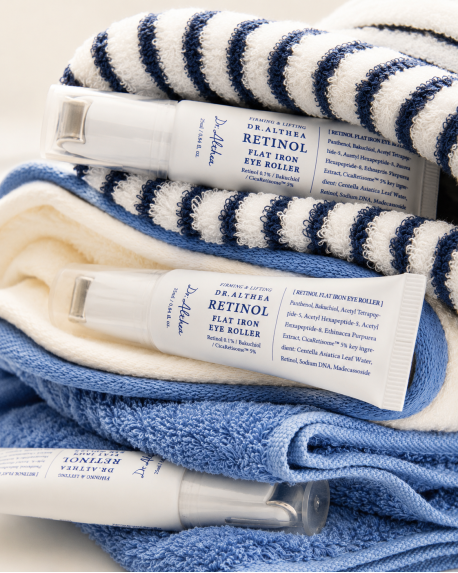 Retinol-Augencreme mit Roll-On-Applikator DR. ALTHEA | Retinol Flat Iron Eye Roller - 25 ml