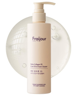 REINIGUNGSÖL-SCHAUM MIT RETINOL UND KOLLAGEN ZUR MAKE-UP-ENTFERNUNG FRAIJOUR | Retin-Collagen 3D Core Oil to Foam Cleanser – 210 ml