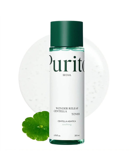 BERUHIGENDER TONER MIT CENTELLA VON PURITO SEOUL | Wonder Releaf Centella Toner - 200 ml