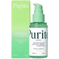 BERUHIGENDE SERUM OHNE ÄTHERISCHE ÖLE FÜR EMPFINDLICHE HAUT PURITO SEOUL | Wonder Releaf Centella Serum Unscented - 60 ml 