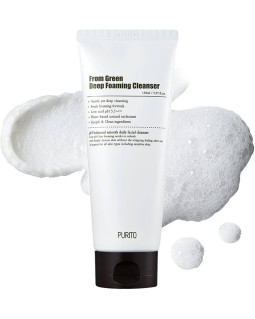 SCHAUM ZUR SANFTEN REINIGUNG PURITO SEOUL | From Green Deep Foaming Cleanser - 150 ml
